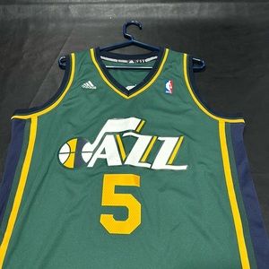 Utah Jazz Devin Harris Adidas men’s green jersey